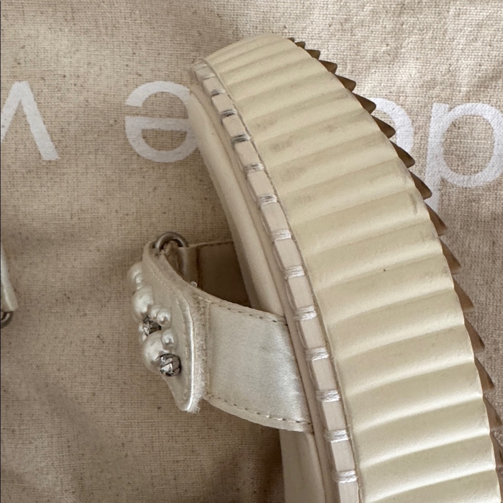 Dolce Vita Women's Debra Cream Sandals Size 8.5 M Good Condition - Picture 13 of 15